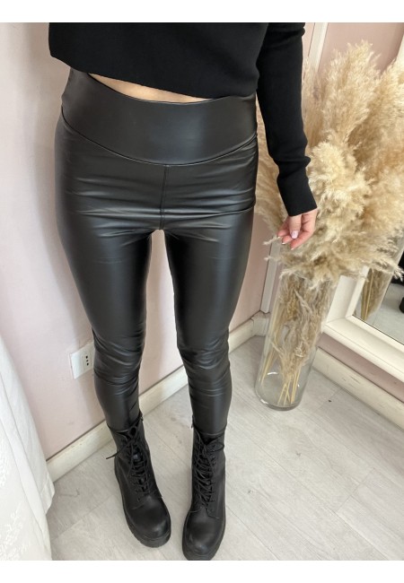 Leggings PELLE neri