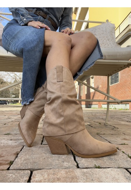 Stivali camperos TEXANI beige