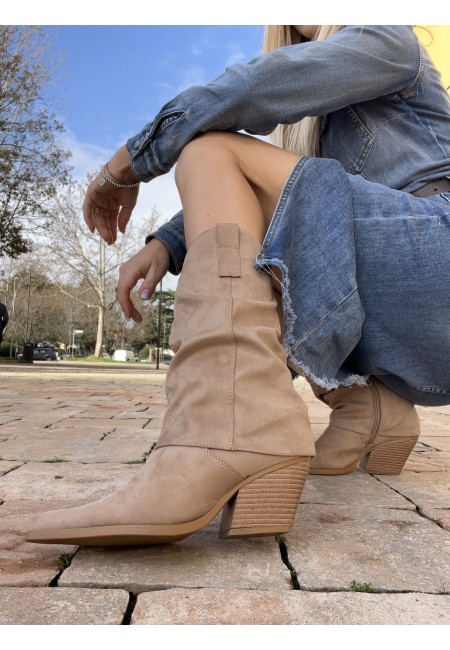 Stivali camperos TEXANI beige