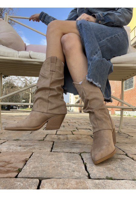 Stivali camperos TEXANI beige