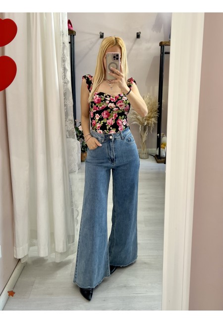 Body corpetto fiorellini