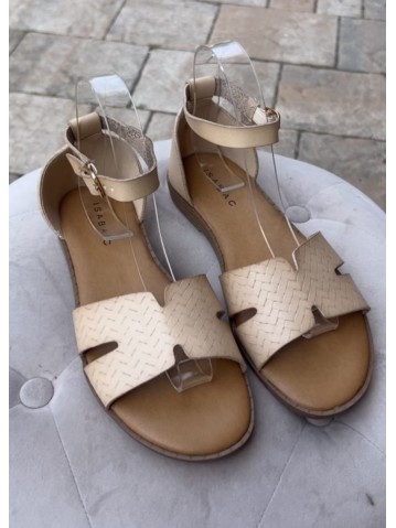 Sandali bassi H beige