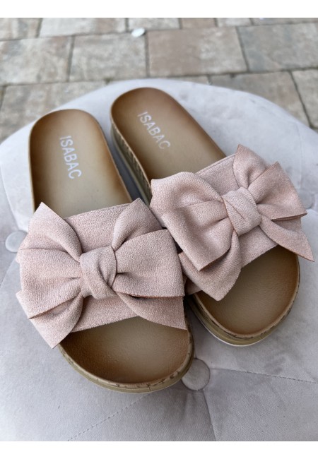 Ciabatte fiocco pink