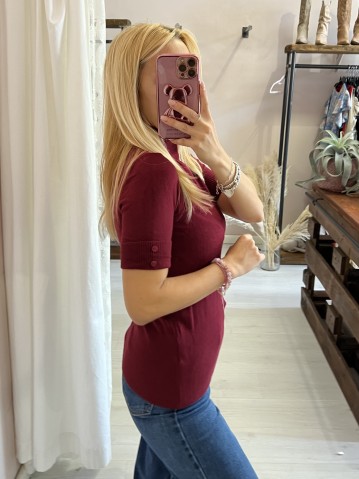 Maglia sottogiacca REBECCA bordeaux 2