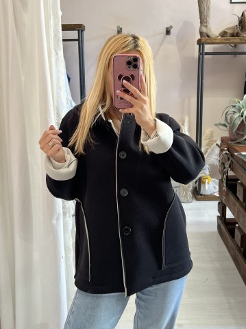 Giubbino tipo termico nero