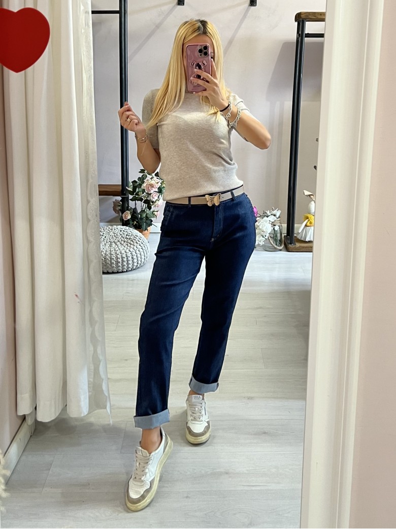 Pantaloni TIPO jeans mom