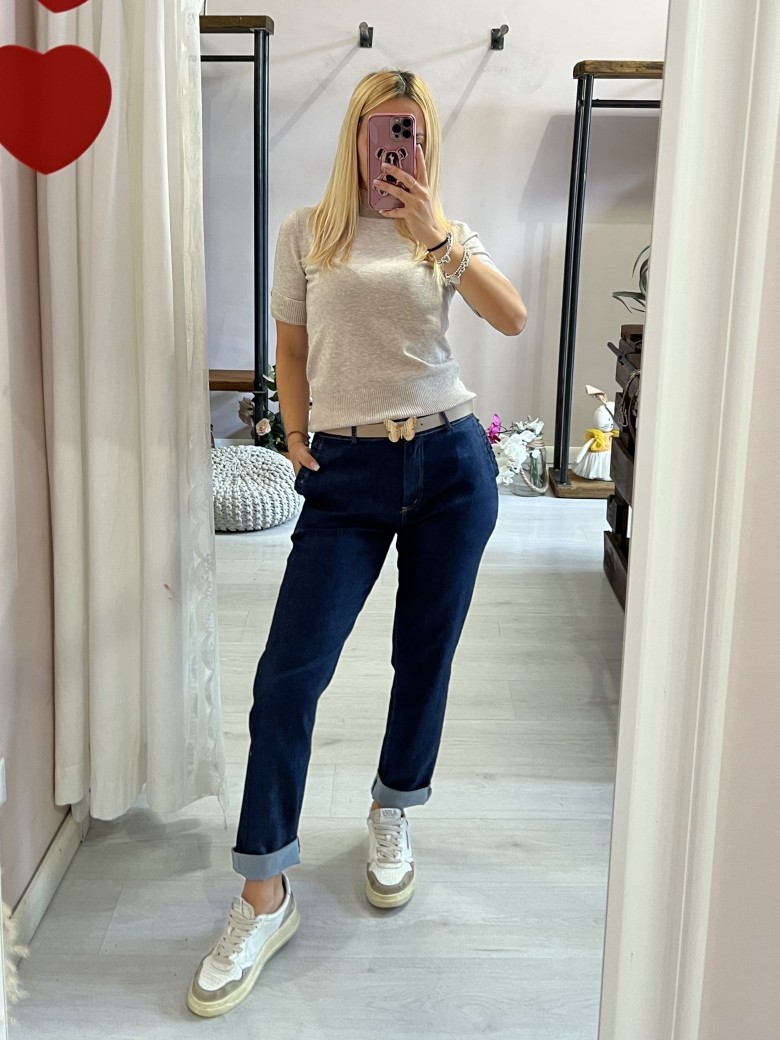 Pantaloni TIPO jeans mom