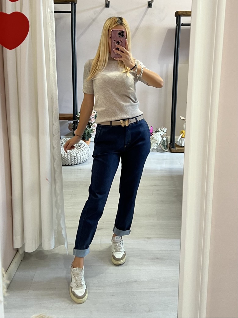 Pantaloni TIPO jeans mom