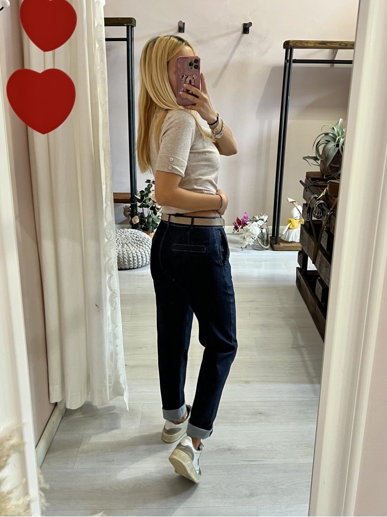 Pantaloni TIPO jeans mom