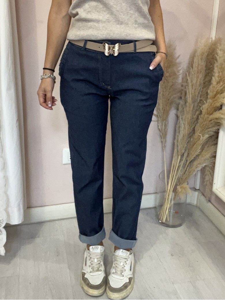 Pantaloni TIPO jeans mom