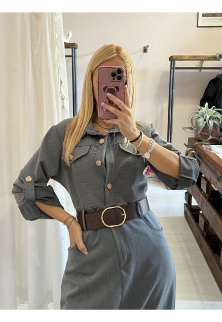 Vestito lungo OFFICE grigio