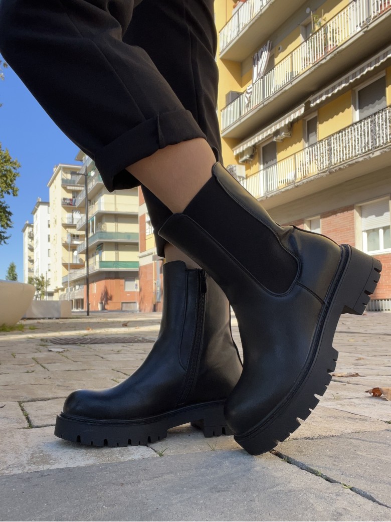 Stivali elastico NERI