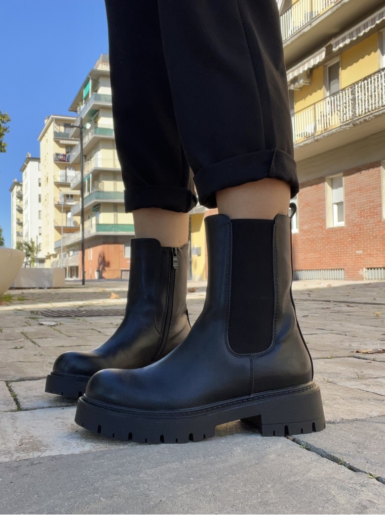 Stivali elastico NERI