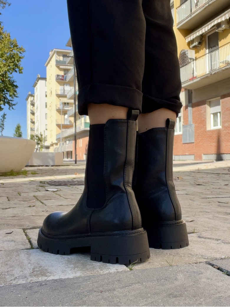 Stivali elastico NERI