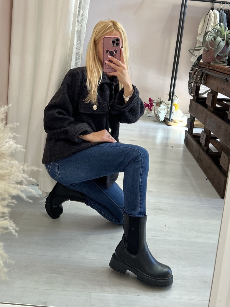 Stivali elastico NERI