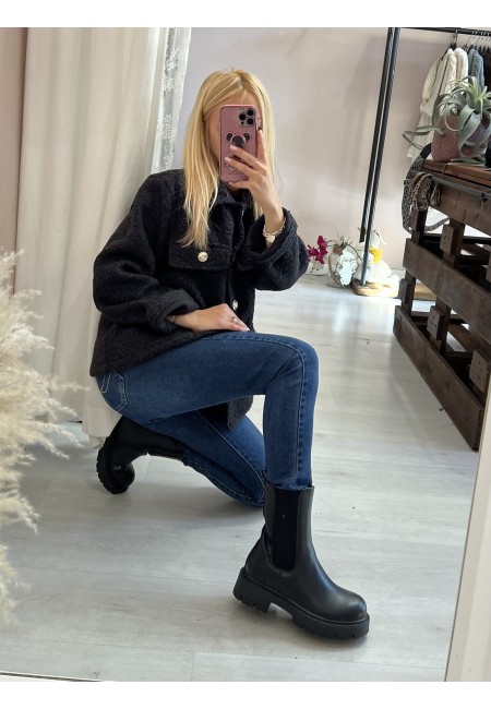 Stivali elastico NERI