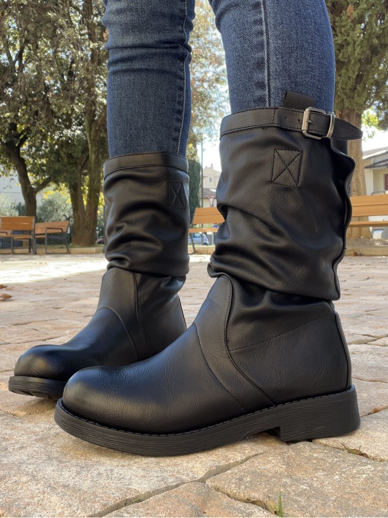 Stivali biker BIKKER neri