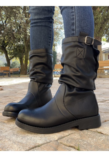 Stivali biker BIKKER neri