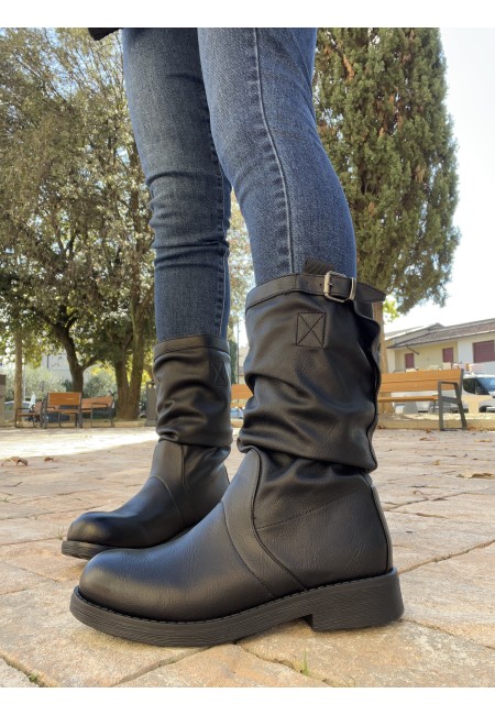 Stivali biker BIKKER neri