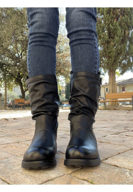 Stivali biker BIKKER neri