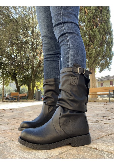 Stivali biker BIKKER neri