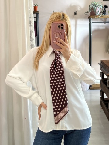 Camicia morbida bianca 2