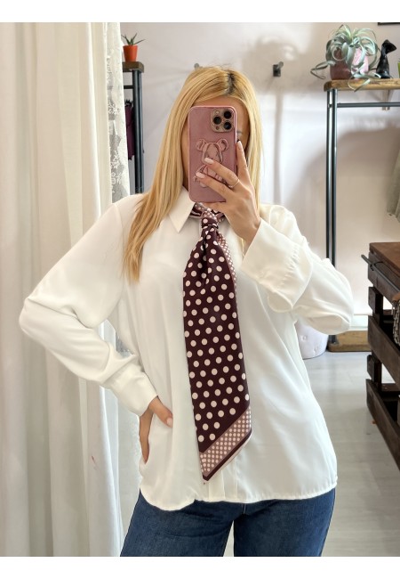 Camicia morbida bianca