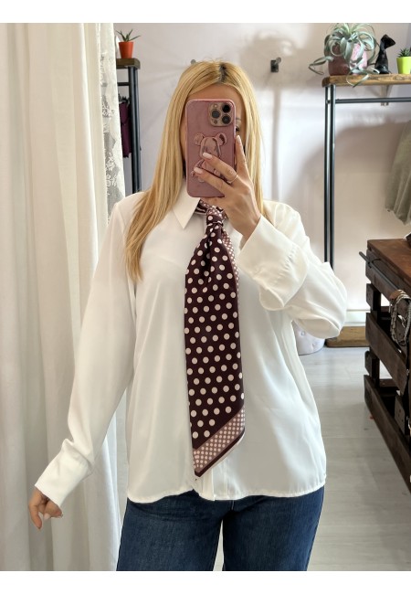 Camicia morbida bianca
