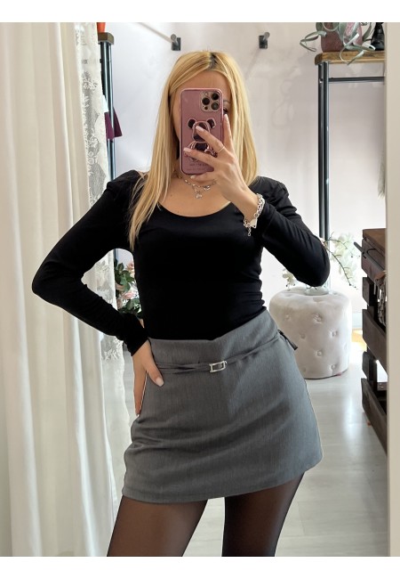 Gonna belen con sotto il pantaloncino GRIGIA