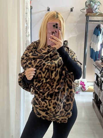 Sciarpone leopardato
