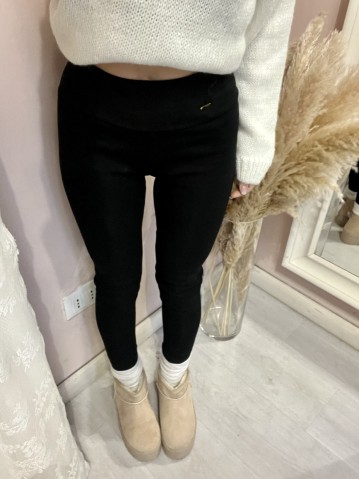 Leggings NERI felpati