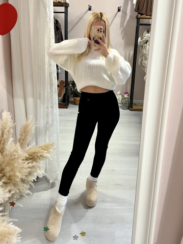 Leggings NERI felpati 2