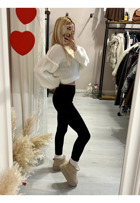 Leggings NERI felpati