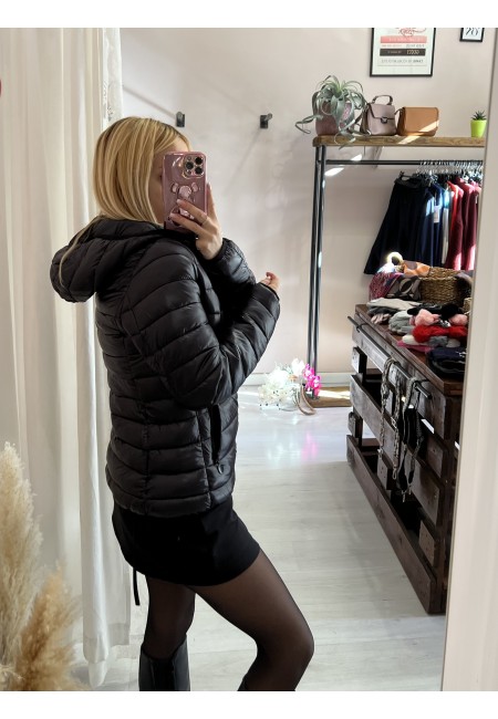 Giubbotto piumino nero