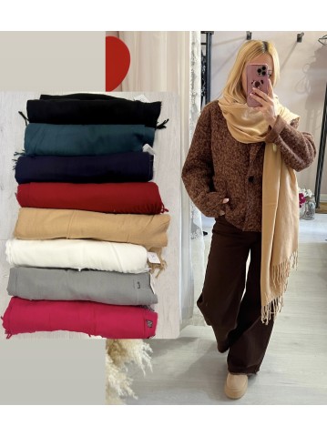 Sciarpone tinta unta