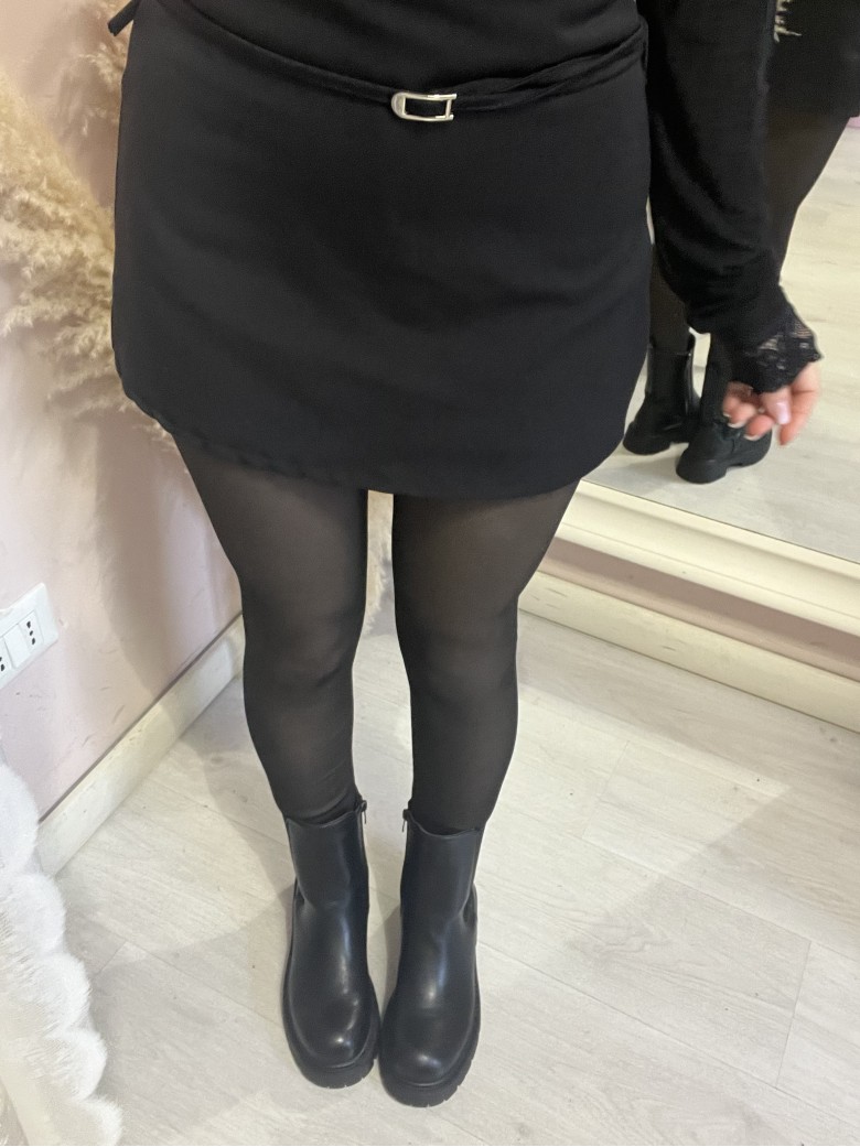 Collant calze FELPATI senza piede