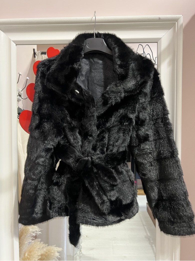 Pelliccia FLORENCE nera