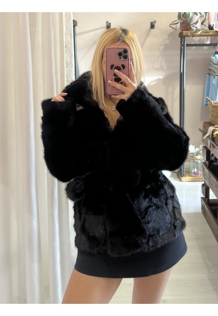 Pelliccia FLORENCE nera
