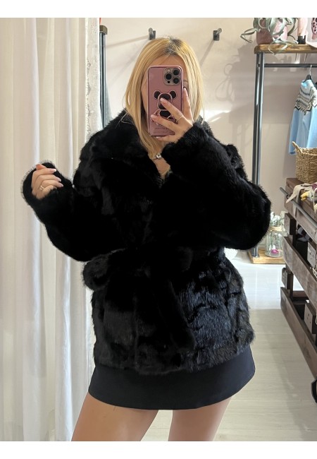 Pelliccia FLORENCE nera