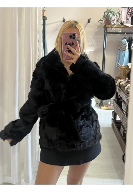 Pelliccia FLORENCE nera