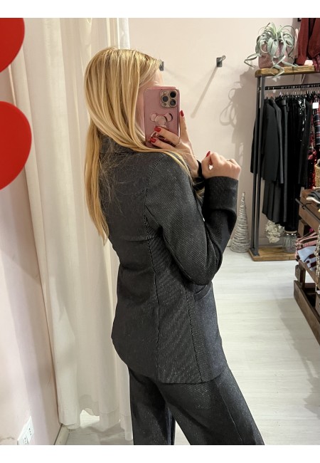 Giacca lurex nera