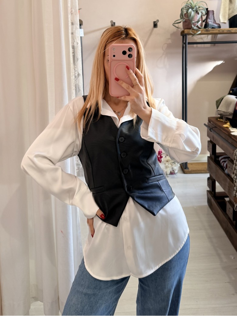 Gilet di pelle