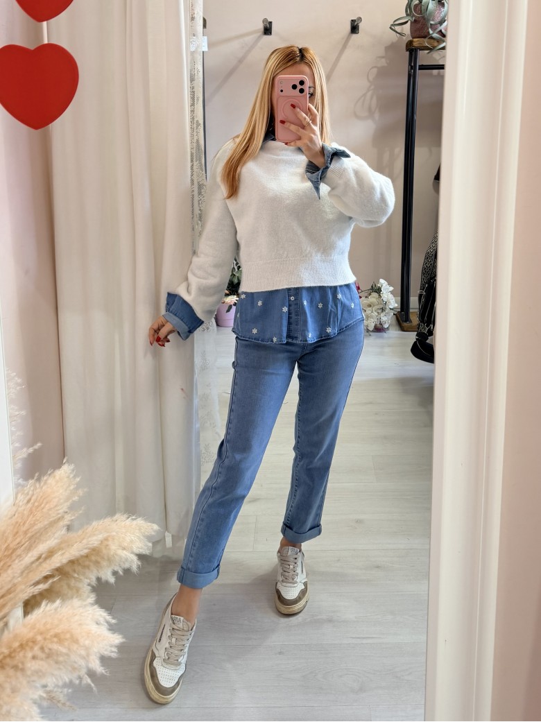 Jeans MOMFIT morbidi