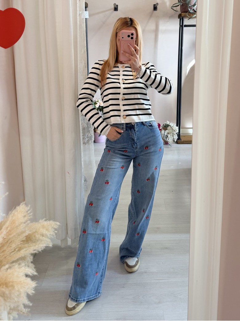 Jeans CILIEGIE larghi