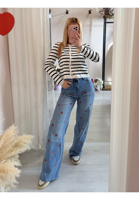 Jeans CILIEGIE larghi