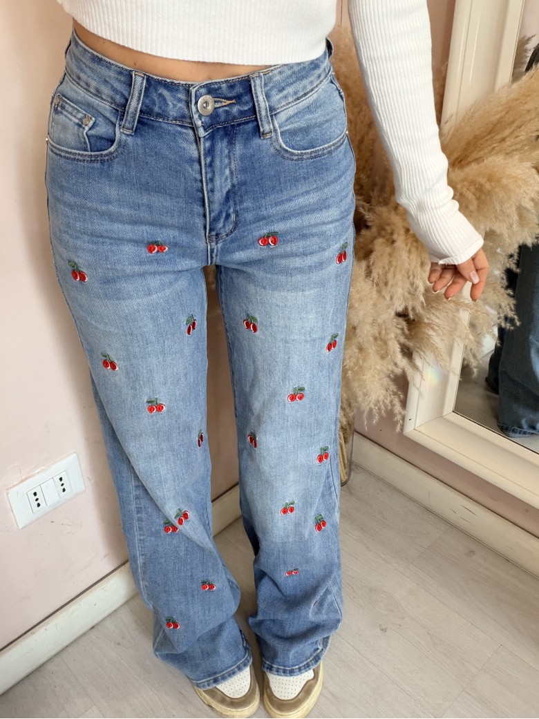 Jeans CILIEGIE larghi