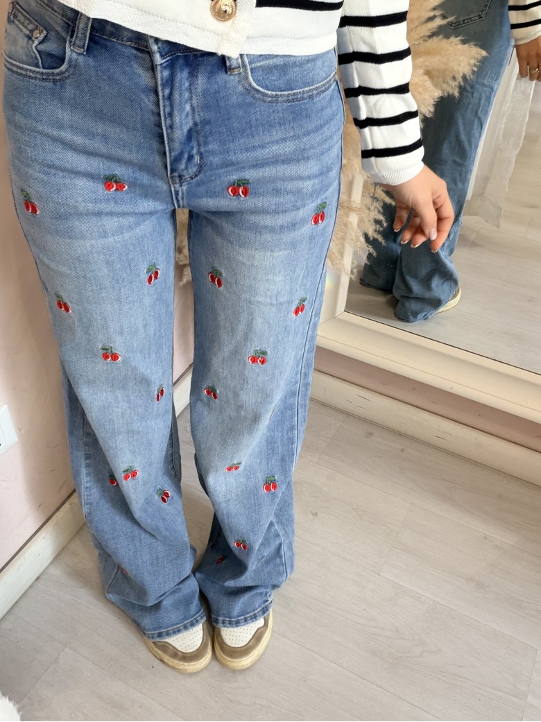 Jeans CILIEGIE larghi
