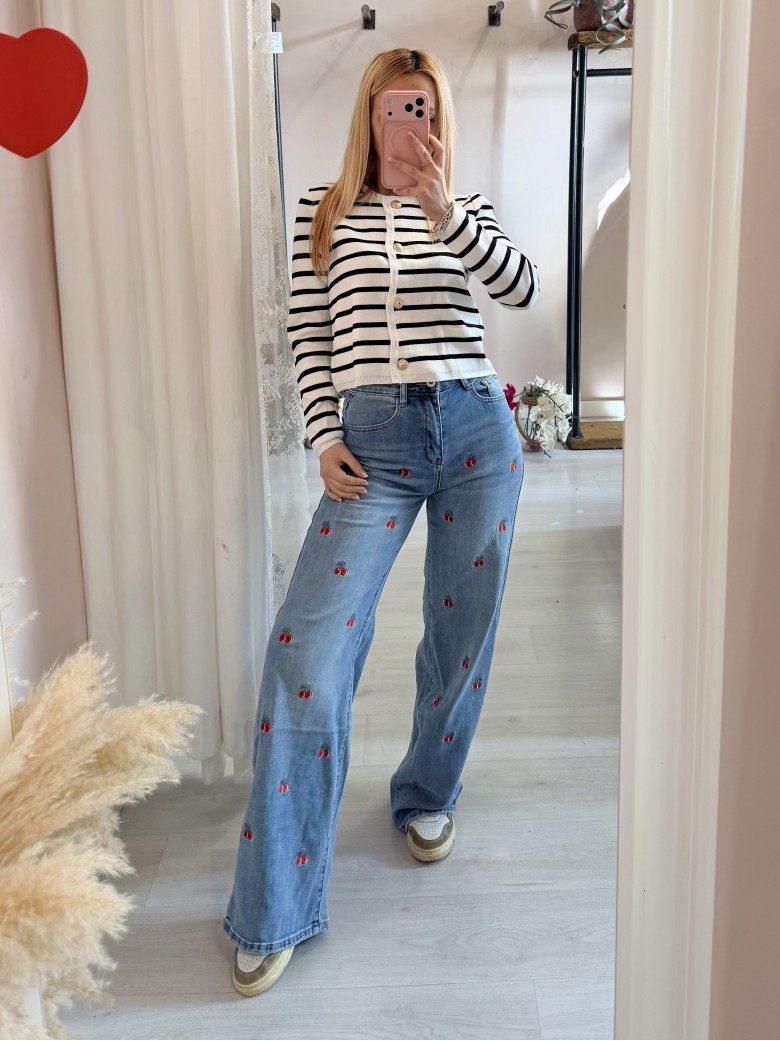 Jeans CILIEGIE larghi