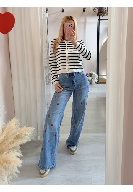 Jeans CILIEGIE larghi