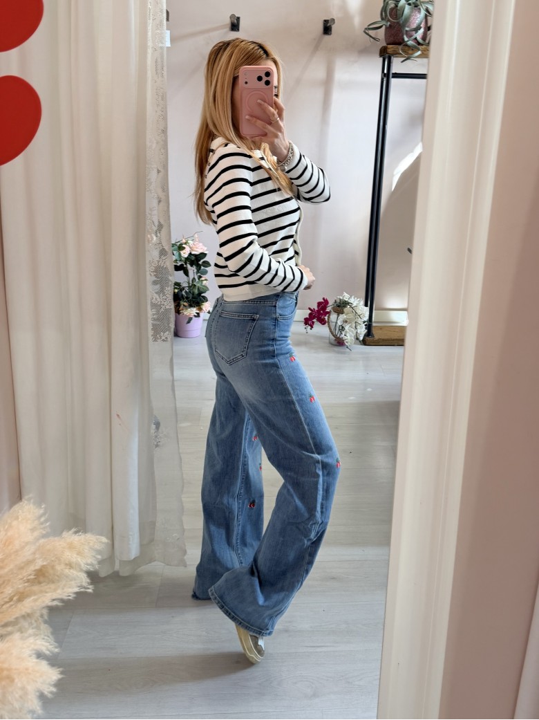 Jeans CILIEGIE larghi